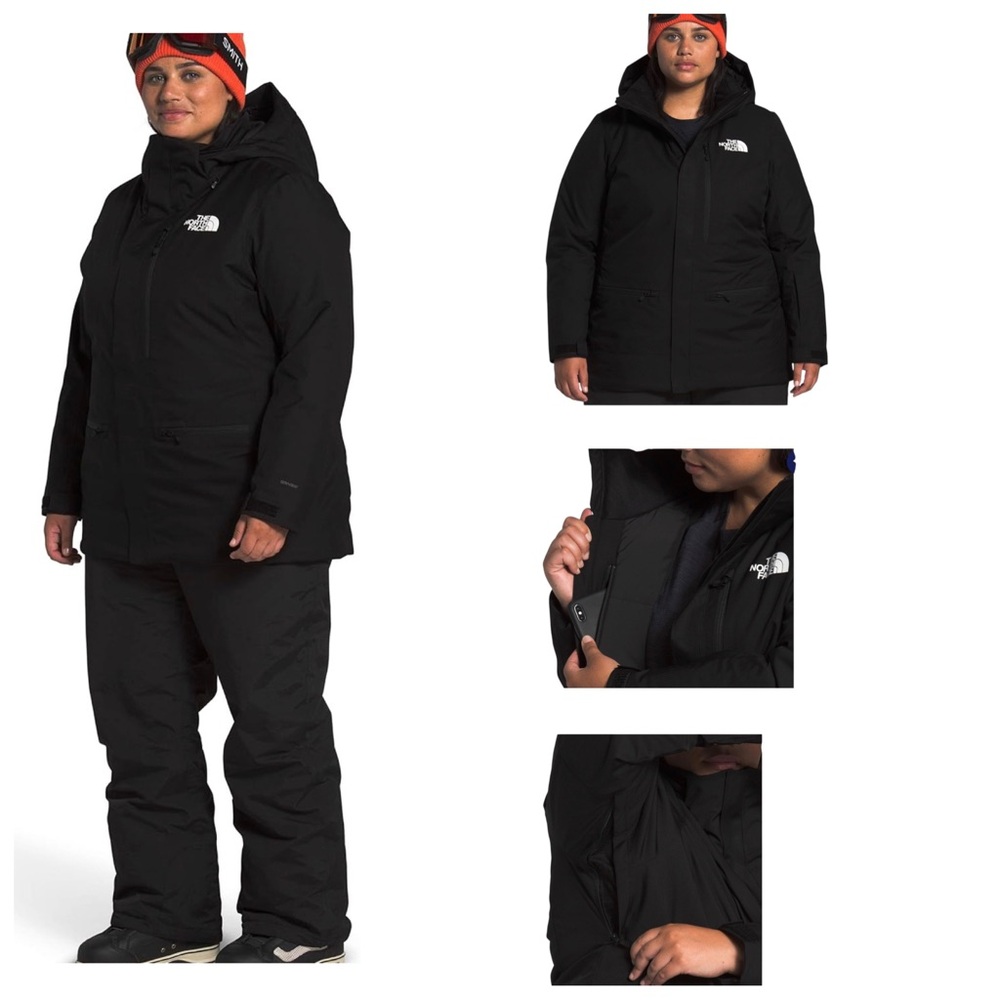 The North Face Women’s Plus Gatekeeper Waterproof Jacket 3X Heatseeker NWT